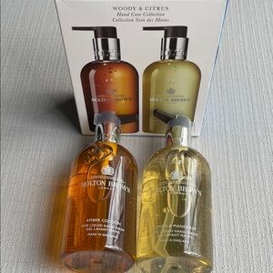 Molton Brown Woody & Citrus Hand care collection